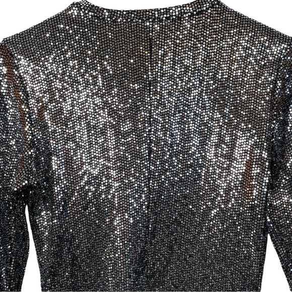 7 FOR ALL MANKIND Metallic Sparkle Dress - Picture 7 of 13